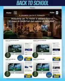 Volantino Euronics Bruno Pagina 45: MiniLED local dimming con Quantum Dot €699,00, Smart TV QLED Serie S80 Haier €563,88