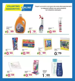 Volantino Alter Discount Pagina 15: Panno & Spugna Gamex €0,79, Panno multiuso microfibra PULI €1,99