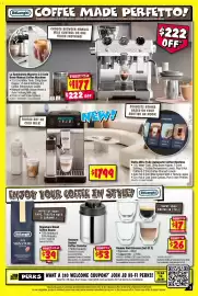 JB Hi-Fi catalogue Page 3: Vacuum Sealed Coffee Canister €53,00, Double Wall Glasses €17,00