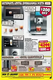 JB Hi-Fi catalogue Page 5: Jura Z10 Fully Automatic Coffee Machine €4.299,00, Cool Control 1 Litre Milk Cooler €354,00