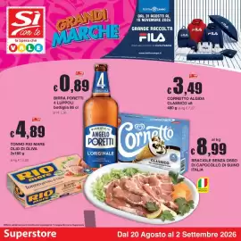 Volantino Sì con te Superstore Pagina 1