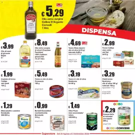 Volantino Sì con te Superstore Pagina 17: Tonno in olio di oliva Nostromo €3,19, Insalate di tonno Callipo €1,99