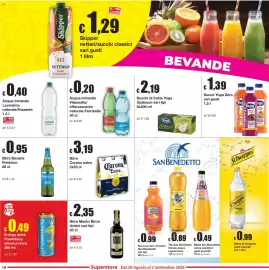 Volantino Sì con te Superstore Pagina 18: Birra Corona extra €3,19, Birra Bavaria Premium €0,95