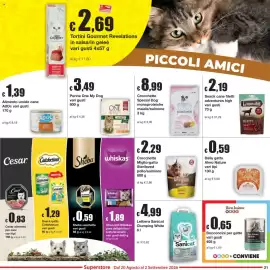 Volantino Sì con te Superstore Pagina 21: Crocchette Migliorgatto Sterilized €2,29