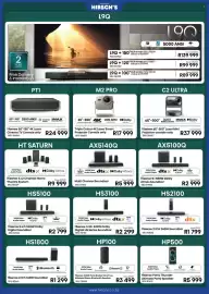 Hirsch's catalogue Page 12: Hisense 2.1CH 240W Soundbar €1.799,00