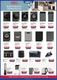 Hirsch's catalogue Page 19: 7kg Front Loader Washing Machine DAW394 €5.299,00