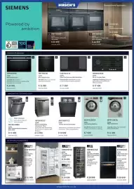 Hirsch's catalogue Page 22: IQ300 13 Place Built-In Dishwasher €14.999,00, Siemens iQ700 90 cm Gas Hob, Black €17.499,00