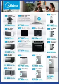 Hirsch's catalogue Page 24: Midea 169L Bottom Fridge/Freezer €499,00, Midea 87L BarFridge €2.799,00