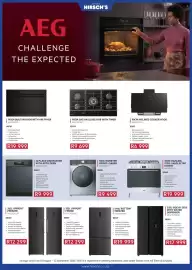 Hirsch's catalogue Page 28: 90CM STAINLESS STEEL GAS/ELECTRIC COOKER AEG90GES1A €19.999,00