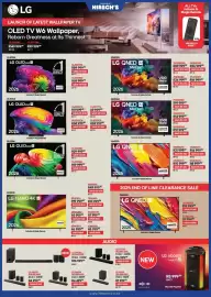 Hirsch's catalogue Page 3: LG QNED AI €12.999,99, LG OLED evo AI €19.999,99