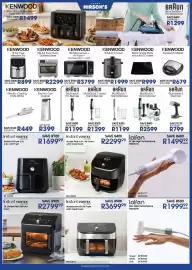 Hirsch's catalogue Page 35: KENWOOD 8l Multi Cooker €1.999,00, KENWOOD Black Single Plate Induction Cooker €999,00