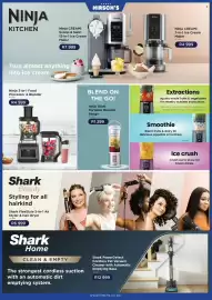 Hirsch's catalogue Page 37: Ninja Blast Portable Blender Range €1.299,00, Ninja 3-in-1 Food Processor & Blender €4.999,00