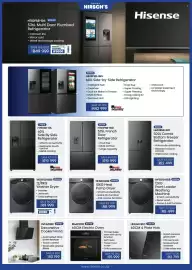 Hirsch's catalogue Page 8: Side By Side Refrigerator €19.999,00, 60CM Electric Oven €5.999,00