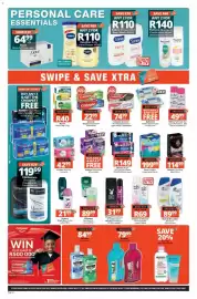 Checkers catalogue Page 14: Baby Soft Toilet Tissue Wipes, Always Maxi/ Slim Sanitary Pads €149,00