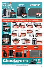 Checkers catalogue Page 17: Morphy Richards Cordless Hive Kettle €349,99, Morphy Richards Hive Toaster €399,99