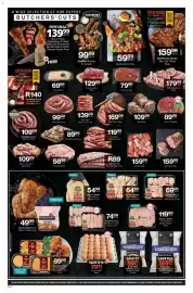 Checkers catalogue Page 2: Farmer's Choice Fresh 16-Piece Chicken Braai Pack €64,99, Stewing Lamb €159,99