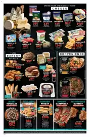 Checkers catalogue Page 4: Ready to Cook Oxtail Stew €279,99, The Bakery Chocolate Mousse Cake €109,99