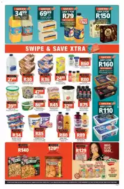 Checkers catalogue Page 7: Parmalat Double Cream/EasyGest Protein Yoghurt €85,00, Dr. Oetker Ital Pizza Familia €140,00