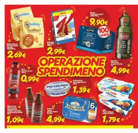 Volantino Iper Super Conveniente Pagina 2: Mulino Bianco Biscotti classici €2,69, Milk Yogurt intero/magro €1,79