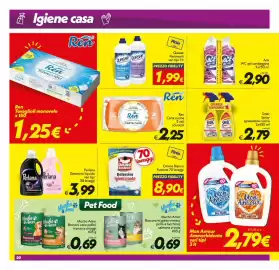 Volantino Iper Super Conveniente Pagina 20: Mon Amour Ammorbidente €2,79, Ren Carta cucina €2,25
