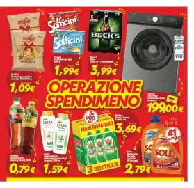 Volantino Iper Super Conveniente Pagina 31: Findus Sofficini €1,99, Beck's Birra €3,99