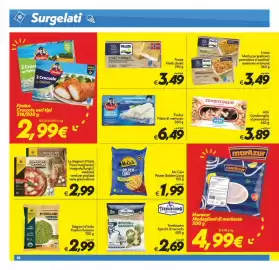 Volantino Iper Super Conveniente Pagina 44: Marazur Medaglioni di merluzzo €4,99, Findus Filetti di merluzzo €6,49