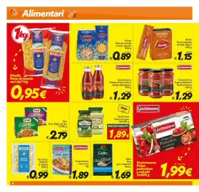Volantino Iper Super Conveniente Pagina 6: Gustomanno Sugo arrabbiata/basilico/norma €1,29
