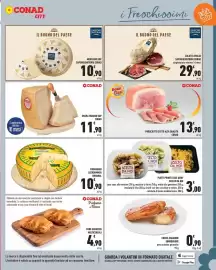 Volantino Conad City settimana 34 Pagina 5: Grana Padano DOP Conad €11,90, Formaggio Leerdammer Original €10,90