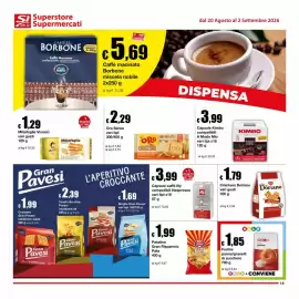 Volantino Sì con te Supermercati Pagina 15: Capsule caffè Illy compatibili Nespresso €3,99