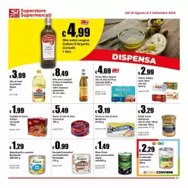 Volantino Sì con te Supermercati Pagina 17: Tonno Mare Aperto €4,69, Tonno in olio di oliva Nostromo €3,19