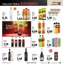 Volantino Famila Superstore Pagina 14: Beltè thè pesca, limone €0,69, Pfanner nettare, bevande assortiti €1,49