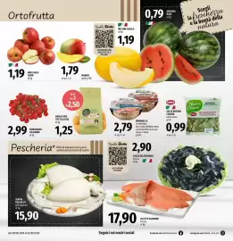 Volantino Famila Superstore Pagina 2: Patate per tutti gli usi Natura Chiama €1,25, Bonduelle Cereallegre €2,79
