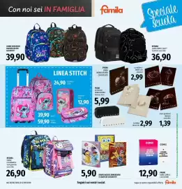 Volantino Famila Superstore Pagina 23: Zaino Coolpack Raider Colori Assortiti €39,90, Mitama zaino estensibile €26,90