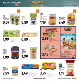 Volantino Famila Superstore Pagina 9: Selex tonno all'olio di oliva €3,99, AS DO MAR Tonno all'Olio di Oliva Meno Olio €3,49
