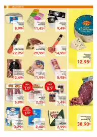 Folleto SPAR Página 3: Ezequiel - longaniza dulce €5,99, Saint agur - queso azul cuña €2,99