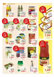 Folleto SPAR Página 4: Abril - aceite oliva suave/intenso €3,75, Consorcio - bonito del norte en aceite de oliva €5,99