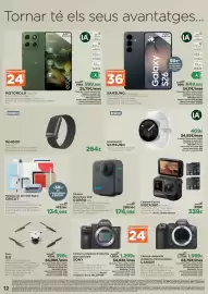 Catálogo El Corte Inglés Página 12: Sony - camera compacta d'objectiu intercaviable €1.299,00, Dji - dron €399,00