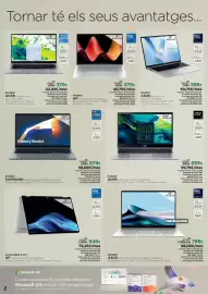 Catálogo El Corte Inglés Página 2: Hp - portátil €479,00, Samsung - galaxy book4 €679,00