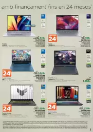 Catálogo El Corte Inglés Página 3: Asus - portatil €1.099,99, Msi - portátil gaming €1.399,00