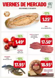 Folleto Masymas semana 34 Página 7: La abuela - pan €1,25, Asturiana - filete €17,50