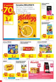 Folleto Alcampo Página 10: KELLOGG'S Cereales €1,17, PRÍNCIPE Galletas €1,49