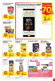Folleto Alcampo Página 11: Snickers - barrita de chocolate €3,79, Pasquier - tortitas €3,09