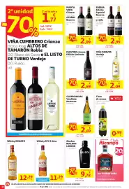 Folleto Alcampo Página 16: PUERTA VIEJA Crianza €2,09, VIÑA CUMBRERO Crianza D.O.Ca Rioja €1,77