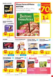 Folleto Alcampo Página 17: NUII Bombón o polo €1,59, BUITONI Pizzas Forno di Pietra €1,28