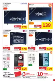 Folleto Alcampo Página 25: SAMSUNG TV 43" 43U8075HU €279,00, Tv 32" €139,00