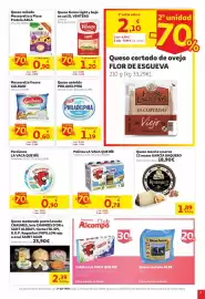 Folleto Alcampo Página 7: La vaca que ríe - palitos €2,59, Galbani - mozzarella fresca €1,98