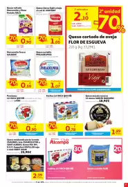 Folleto Alcampo Página 7: La vaca que ríe - palitos €2,59, Galbani - mozzarella fresca €1,98
