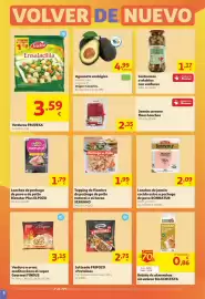 Folleto Alcampo Página 8: Serrano - topping de fiambre de pechuga de pollo natural o al horno €1,99
