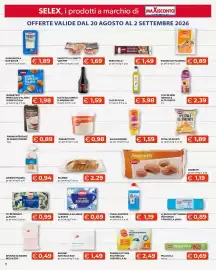 Volantino Maxisconto Pagina 11: Selex camomilla solubile €0,69, Tè deteinato Selex €0,99