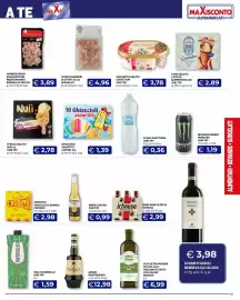 Volantino Maxisconto Pagina 13: Ghiaccioli assortiti Alpigeli €1,39, Code di gamberi scottati €4,96
